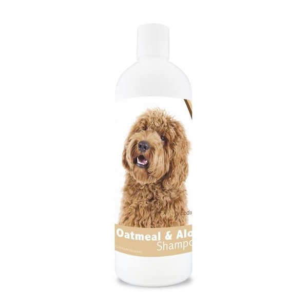Healthy Breeds 840235110033 16 oz Labradoodle Oatmeal Shampoo with Aloe 840235110033 - main